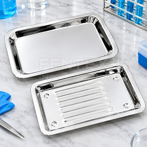 Nouvel ensemble de 2 instruments médicaux de qualité supérieure, plateau de scalpel, outils de laboratoire, instrument dentaire vétérinaire - Product Image 4