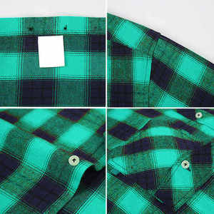 Camisas de Vestir para Hombre de Franela de Primera Calidad con Logotipo Personalizado, Talla Grande, Transpirables, de Secado Rápido, para Oficina, Manga Larga, 100% Franela - Product Image 6