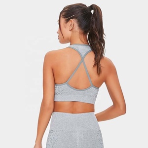 Soutien-gorge de sport pour femme PIHA SPORTS – Matière Spandex/Polyester, maintien élevé pour la course et le yoga (Modèle 2026) - Product Image 4