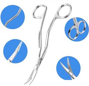 Ciseaux à broder manuels à double courbure certifiés ISO et MOL pour trousse chirurgicale et couture à la machine - Product Image 5