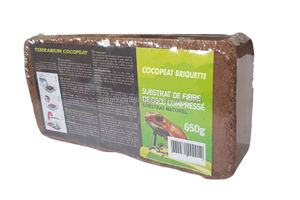 Briquettes de coco compressées 650g les plus vendues, utilisées pour les terrariums, les lézards, les hamsters, les amphibiens, les rongeurs, les serpents, fabrication au Sri Lanka - Product Image 2