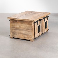 Table basse en bois de manguier Vandana Amber Essence