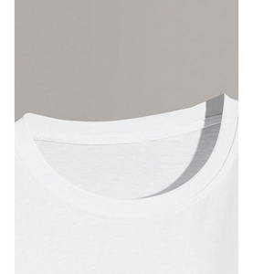 Camiseta de Alta Calidad Premium con Estampado Personalizado, 100% Algodón, Compresión 300g, Tejido de Punto, Cuello Redondo Holgado, Hombros Caídos, Manga Corta, Transpirable - Product Image 4