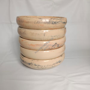 ชามเสิร์ฟเรซิ่นสีขาวใสลายคลื่น งานฝีมือขัดเงาอย่างมืออาชีพ ขนาดและสีตามสั่ง สำหรับงานเลี้ยง ซุป ผลไม้ 10 ชิ้น - Product Image 4