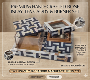 Incense bakhoor burner set Tray Gift Set Incense Burner Aromatherapy <b>Diffuser</b> Mid-east Style Customized Ramadan Gift Box - Product Image 1