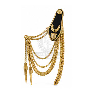 Aiguillettes Personalizadas, Accesorios Decorativos para Hombro con Cordones Tejidos de Calidad para Ropa Formal y Uniformes - Product Image 4