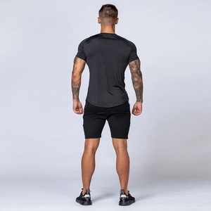 Camisetas Deportivas de Verano Personalizadas para Hombre, Camisetas Casuales para Gimnasio, Manga Corta, 100% Poliéster, Jersey Sólido de Secado Rápido - Product Image 5