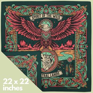 Hot Selling 1.85$ Custom Breathable Cotton Cotton Bandanas 55 Cm Printed Design Square <b>Headband</b> Wholesale Custom Bandana Maker - Product Image 5