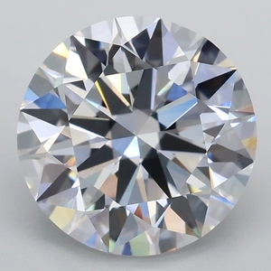 Diamant rond de laboratoire Premium 3.0 carats, couleur D, clarté VVS2, certifié IGI, finition triple excellente, diamant brut brillant - Product Image 2