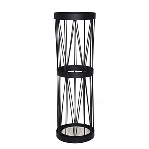 Porte-parapluie élégant et moderne en bois de manguier - Aqdus Saleem - Product Image 1