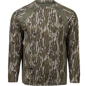 Sweat-shirt respirant à motif camouflage Bottomland pour la chasse et la randonnée, service OEM, vêtement d'extérieur Bottomland - Product Image 5