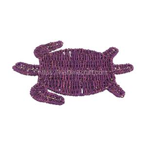 Mantel Individual de algas marinas con forma de tortuga, juego de manteles individuales tejidos, 6 temas de patrón oceánico, venta al por mayor Viettimecraft - Product Image 6