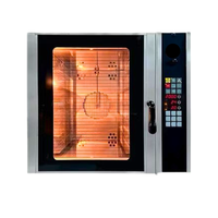 Nuevo Horno de Convección Eléctrico Profesional Programable Automático de Sobremesa de 220V con 6 Bandejas y Función de Vapor para Hacer Pan