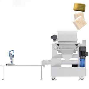 Salida de fábrica 100 kg/h jabón de lavandería mezcla y molienda máquina de fabricación tres en uno - Product Image 5