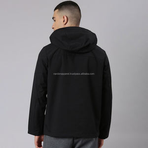 Nardon Apparel Veste coupe-vent à la mode avec logo personnalisé Vestes à capuche d'extérieur légères de sport de haute qualité pour hommes - Product Image 2