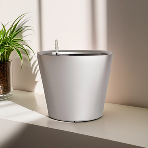 Maceta decorativa de plástico de autorriego duradera ecológica para uso doméstico y comercial - Product Image 6