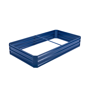 Jardinera Elevada Galvanizada, Rectangular, Metálica, para Exteriores, Kit de Jardinera para Vegetales, Flores y Plantas Verdes GB003 - Product Image 1