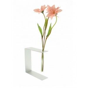 Trending Luxury Metal Flower <b>Vase</b> With Wooden Base Minimalist Decorative Holder For Home Decor - Product Image 4