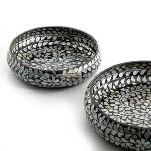 ถาดใส่ช็อคโกแลตฝังมุกสุดหรูถาดเสิร์ฟอาหารอาหรับสำหรับตกแต่งในเทศกาลรอมฎอนเป็นของขวัญ - Product Image 3