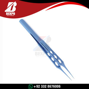 Pinzas de Sutura Oftálmicas McPherson Micro de Acero Inoxidable, Instrumentos Quirúrgicos con Certificación CE e ISO - Product Image 4