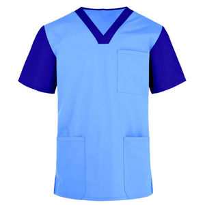 Uniformes d'hôpital sur mesure, uniformes de médecin à manches courtes, chemise médicale pour médecins, chemise de travail pour hommes, professionnels de l'hôpital - Product Image 4