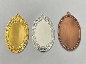 Medalla en Blanco de Bronce Plateado en Oro al por Mayor con Logotipo Personalizado para Premios de Campeonatos de Maratón, Fútbol y Críquet - Product Image 5