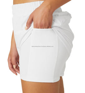 Best Fitting High Waist Women's Summer <b>Short</b> Casual Street Fashion <b>Fleece</b> <b>Shorts</b> Pocket Logo Decoration High Quality Washed - Product Image 3