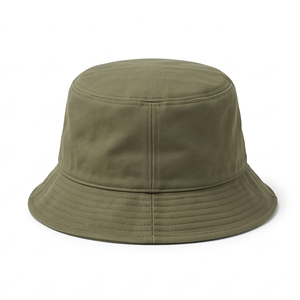 High Quality Corduroy Bucket Hat Summer Vintage Solid Color Flat <b>Top</b> Sun Cap Custom Label Brand Streetwear Fisherman Hats - Product Image 2