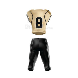 Uniforme de Fútbol Americano Deportivo, Ajuste Cómodo, Tela de Secado Rápido, Adecuado para Entrenamiento Diario y Competencia Profesional - Product Image 3