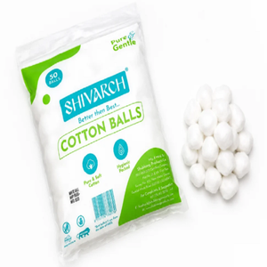 สำลีก้อนสีขาวเนื้อนุ่มพิเศษ แพ็ค 50 ก้อน สำลีคุณภาพพรีเมียม ซึมซับดีเยี่ยม สำหรับเช็ดเครื่องสำอาง ดูแลส่วนตัว ใช้ทางการแพทย์ และสำหรับเด็ก - Product Image 1