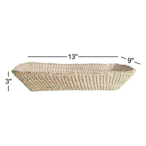 Cesta de mimbre marino para guardar objetos, cesta de almacenamiento hecha a mano, venta al por mayor, ecológica, hecha en Vietnam - Product Image 4