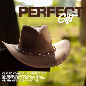Chapeau en cuir pour homme, style classique, visière courte, casquette habillée, cuir pleine fleur de qualité supérieure, tendance du marché américain et européen - Product Image 4