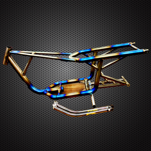 OEM Titanium Alloy Motorcycle Chassis Frame for Aftermarket Applications - Product Image 2