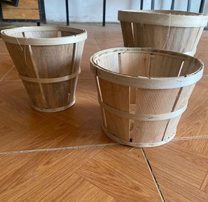 Wooden Fruit Holder Wooden Produce <b>Basket</b> Wooden Produce Bowl Wood Fruit Storage <b>Basket</b> Custom Wooden Fruit <b>Basket</b> - Product Image 3