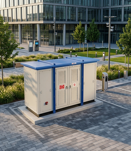 630 kVA Outdoor Compact Substation with Oil Cooled <b>Transformer</b> Copper Winding Off Load Tap Changer Box Type Unit - Product Image 2