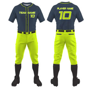 Uniforme de Béisbol 2026, Nuevo, 100% Poliéster, de la Mejor Calidad, con Logotipo Personalizado, Uniforme de Béisbol para Unisex, OEM - Product Image 4