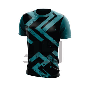 Camiseta Deportiva, Absorbente de Humedad, Cuello en V, Manga Corta, Nombre del Equipo Personalizado, para Gimnasio, Running, Entrenamiento Deportivo - Product Image 1
