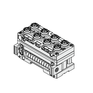 SMC pneumatics ระบบ Fieldbus EX600-DXPC สำหรับ input และ output (Io) - Product Image 2