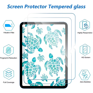 Protection d'écran en verre trempé transparent de qualité AAA pour tablette HD - Dureté 9H, couverture intégrale, anti-traces de doigts pour téléphone portable - Product Image 4