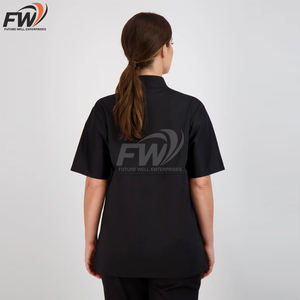 Chaquetas de Chef de Manga Larga de Alta Calidad OEM, Uniformes de Trabajo para Hoteles y Restaurantes, Chaqueta de Cocina Lisa para Chef - Product Image 2