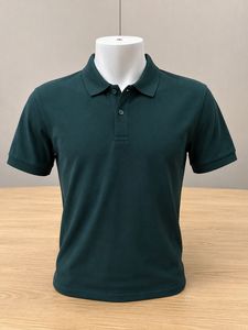 Polo de Hombre Verde Oscuro 100% Algodón Supima 220 GSM Airtex |   Polo Piqué Premium - Product Image 1