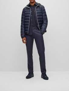 เสื้อแจ็คเก็ตผู้ชายแบบมีฮู้ด ผ้าแคนวาส คุณภาพพรีเมียม สำหรับฤดูหนาว กันน้ำ กันลม น้ำหนักเบา ปรับแต่งได้เต็มที่ ป้องกันรอยยับด้านหน้า - Product Image 3