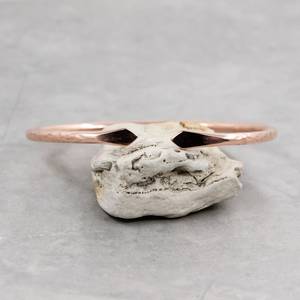 Belladec Handcrafted Hammered <b>Copper</b> Classic Cuff Bracelet Minimalist Open <b>Bangle</b> Artisan Jewelry Elegant Adjustable Gift Women - Product Image 1