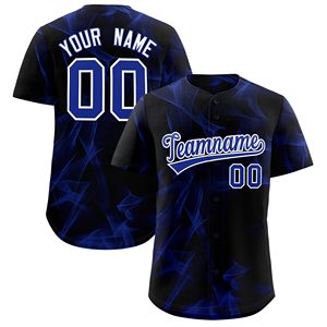 Custom Made Plus Size Summer Baseball Jersey Wholesale Blank Sublimation Printed Team Jerseys Cotton/Polyester Breathable Quick - Product Image 1