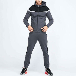 ชุดวอร์มซิปหน้าสำหรับผู้ชาย เสื้อผ้าลำลองสำหรับฤดูหนาว ผลิตจากวัสดุคุณภาพดี เหมาะสำหรับออกกำลังกาย - Product Image 1