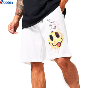 Short décontracté confortable pour homme, nouveau style, taille standard, short d'été vintage uni imprimé pour homme et unisexe - Product Image 1