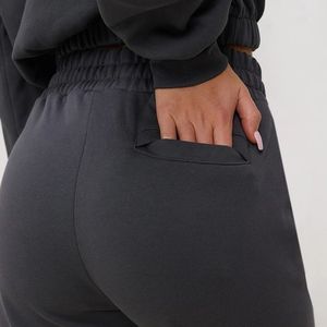 Custom Men's Dark Gray Sweatpants <b>Elastic</b> <b>Waist</b> Side Pockets Casual Streetwear Autumn Wear - Product Image 4