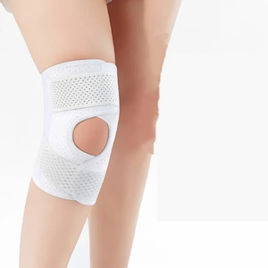 Hot Sale <b>High</b> Elastic Fitness Workout Exercise Wear Neoprene <b>Knee</b> Sleeve Adjustable Compression Unisex e Wraps Wholesale <b>High</b> - Product Image 1