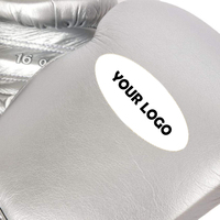Guantes de Boxeo Profesionales de Alta Calidad con Cierre de Cordones, Guantes de Boxeo de Piel de Vacuno Unisex Más Vendidos para Entrenamiento