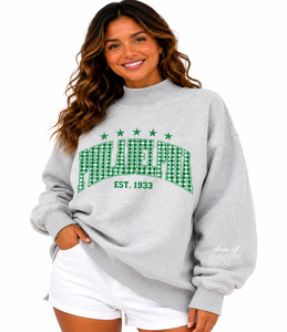 Sweat-shirt à col roulé surdimensionné pour femme, personnalisé, 100 % coton molletonné, hiver, manches longues, avec logo, vente en gros - Product Image 4